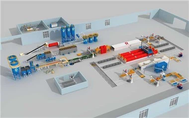 สายการผลิตไฟเบอร์ซีเมนต์กำลังการผลิตสูง